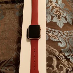Series 3 42mm Rose Gold Apple Watch